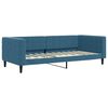 vidaXL Sof&aacute;-cama com gavet&atilde;o e gavetas 90x200 cm veludo azul