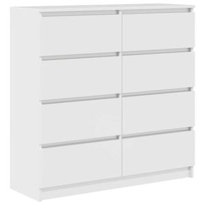 vidaXL Aparador 100x35x99 cm derivados de madeira branco