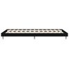 vidaXL Estrutura de cama 90x190 cm derivados de madeira preto