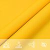 vidaXL Para-sol estilo vela tecido oxford quadrado 4x4 m amarelo