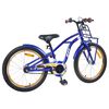 vidaXL Bicicleta Infantil 18 Polegadas para 5-7 anos Azul Escuro