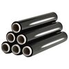 vidaXL Rolos de pel&iacute;cula para paletes 6 pcs 23 &micro;m 624 m preto
