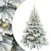 vidaXL &Aacute;rvore de Natal Artificial com 150 LEDs Branco 150 cm PE e PVC