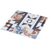 vidaXL Pranchas de Piso Autoadesivo Padr&atilde;o Mono 30,5 x 30,5 cm
