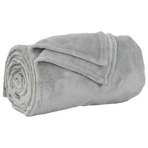 vidaXL Manta Cinzento 150 x 200 cm 0.78 kg L&atilde;