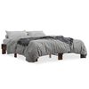 vidaXL Estrutura de cama 150x200 cm derivados madeira/metal