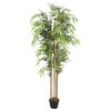 vidaXL &Aacute;rvore de bambu artificial 1095 folhas 150 cm verde
