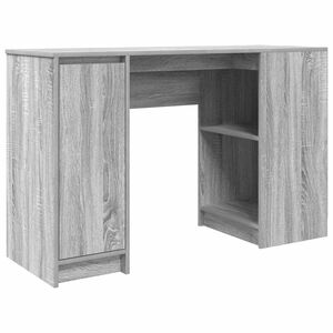 vidaXL Secret&aacute;ria 120x42x76 cm derivados de madeira cinzento sonoma