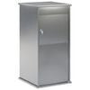 vidaXL caixa de correio Prateado 50 x 52 x 100 cm A&ccedil;o Galvanizado