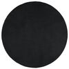 vidaXL Tapete de pelo curto OVIEDO &Oslash; 200 cm preto