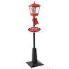 vidaXL Candeeiro de rua natal&iacute;cio com Pai Natal 180 cm LED