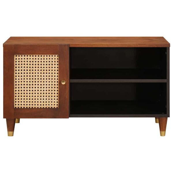 vidaXL Armários e Estantes para Armazenamento de Mídia Castanho