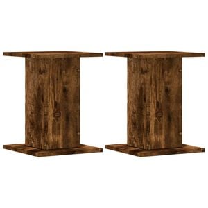 vidaXL Suportes p/ plantas 2 pcs 30x30x40 cm derivados de madeira