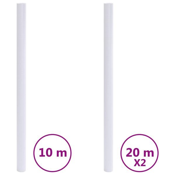 vidaXL Pel&iacute;culas para janela transparente fosco PVC cinzento