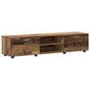 vidaXL Conjunto de m&oacute;vel de TV Madeira antiga Madeira processada
