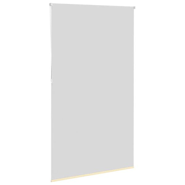 vidaXL Persiana de enrolar 130x230 cm largura tecido 126,6cm poli&eacute;ster