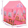 vidaXL Tenda de brincar infantil com 250 bolas 69x94x104 cm rosa