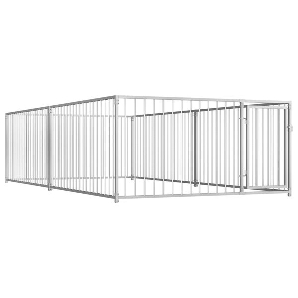 vidaXL Canil de exterior 200x400x100 cm