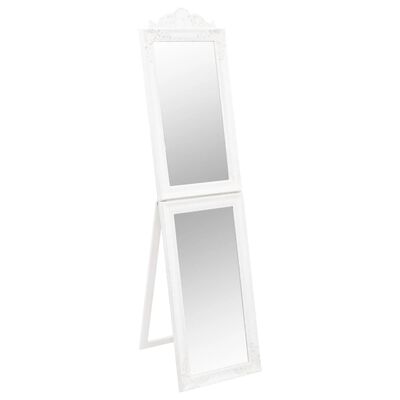 vidaXL Espelho de pé 40x160 cm branco