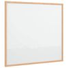vidaXL Quadro branco magn&eacute;tico com estrutura em madeira de pinho maci&ccedil;o 60x55 cm