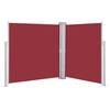 vidaXL Toldo lateral retr&aacute;til 160x600 cm vermelho