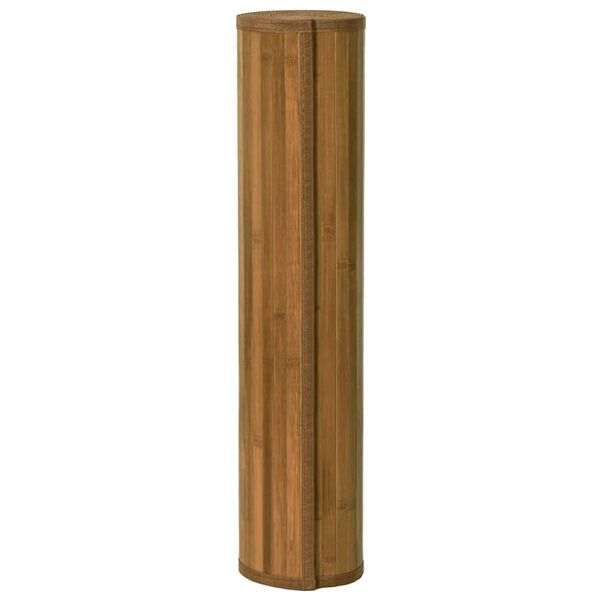 vidaXL Tapete retangular 60x300 cm bambu castanho