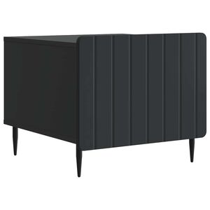vidaXL Mesa de centro Preto 49 x 50 x 42 cm Derivados de Madeira