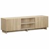 vidaXL Suporte para TV 140 x 34,5 x 40 cm Carvalho Sonoma