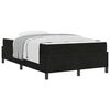 vidaXL Estrutura da Cama Preto 120 x 190 cm tecido