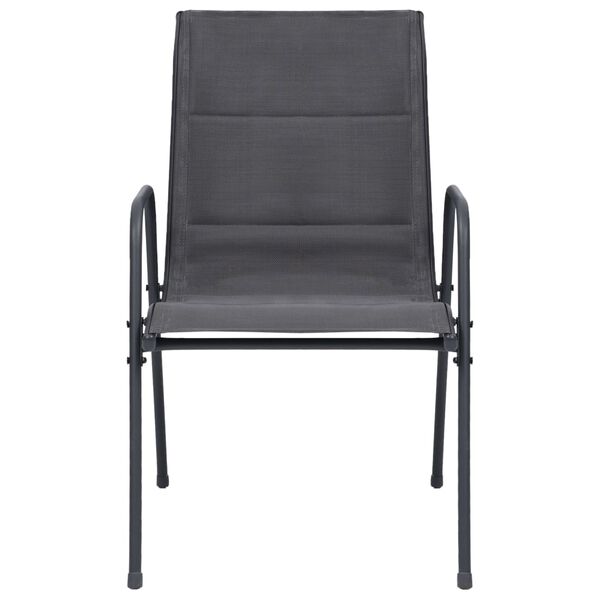 vidaXL 11 pcs conjunto de jantar para exterior a&ccedil;o