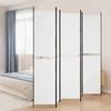 vidaXL Divis&oacute;ria/biombo com 5 pain&eacute;is 250x220 cm tecido branco