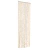 vidaXL Cortina anti-insetos 56x185 cm chenille bege e branco