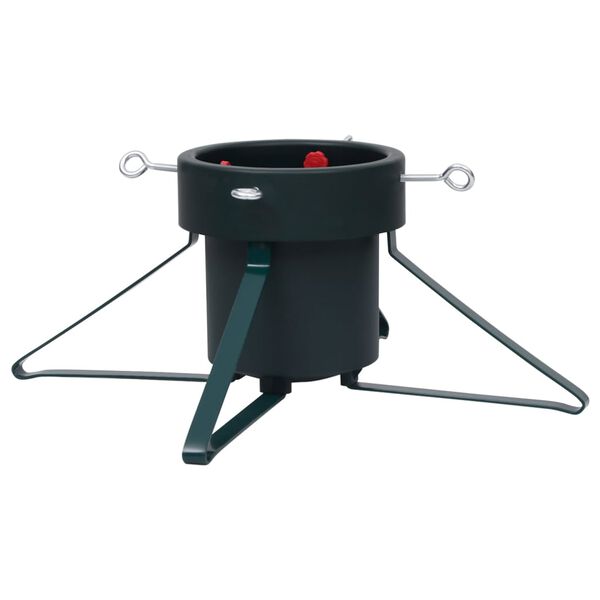 vidaXL Suporte para árvore de Natal 46x46x19 cm preto