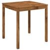 vidaXL Mesa de Jantar de Jardim Natural 70 x 68,5 x 75 cm