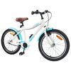 vidaXL Bicicleta Infantil 20 Polegadas para 6-11 Anos Azul Claro