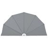 vidaXL Toldo lateral dobr&aacute;vel para terra&ccedil;o 200 cm cinzento