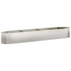 vidaXL Cama de Jardim Elevada A&ccedil;o inoxid&aacute;vel 300 x 40 x 40 cm A&ccedil;o