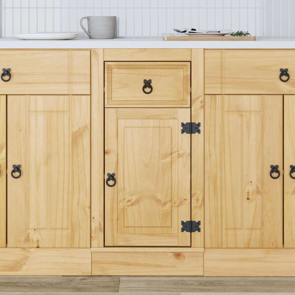 vidaXL Arm&aacute;rio Mel 40 x 46 x 81,5 cm Madeira de Pinheiro S&oacute;lida