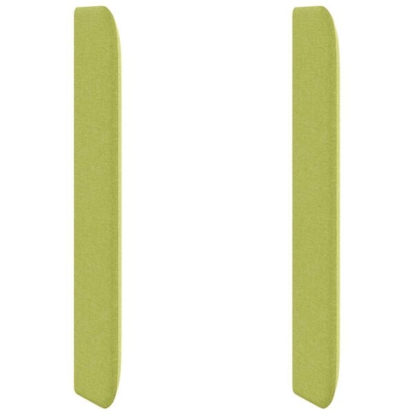 vidaXL Orelha de Cabeceira Cinzeto 80 x 16 x 4 cm tecido