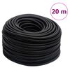 vidaXL Mangueira de ar h&iacute;brida 0,6" 20 m borracha e PVC preto