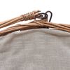 vidaXL Cesto para lenha com pega 60x44x55 cm salgueiro natural