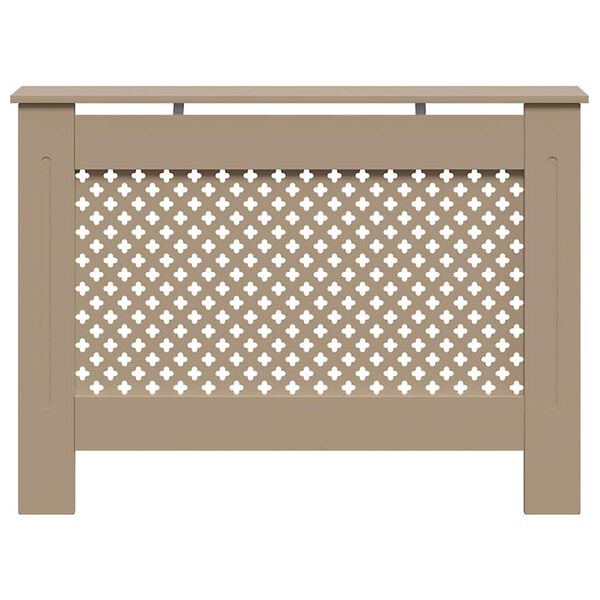 vidaXL Cobertura de radiador 112x19x81,5 cm MDF
