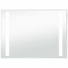 vidaXL Espelho de parede LED para casa de banho 100x60 cm
