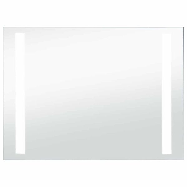 vidaXL Espelho de parede LED para casa de banho 100x60 cm