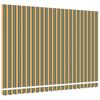 vidaXL Tecido de substitui&ccedil;&atilde;o para toldo Verde e amarelo 430 x 345 cm