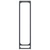 vidaXL Suporte para lenha 25x25x100 cm a&ccedil;o laminado a frio antracite