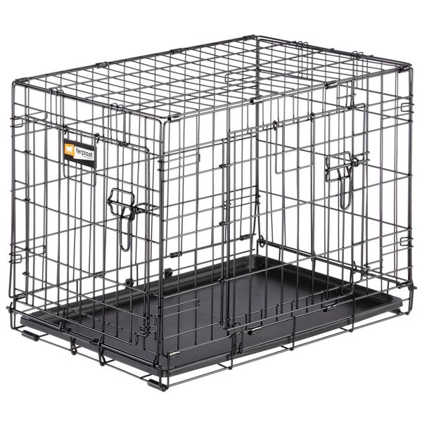 Ferplast Jaula para c&atilde;es Dog-Inn 60 64,1x44x49,2 cm cinzento
