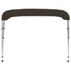 vidaXL Toldo de 3 arcos Bimini 183x160x137 cm preto