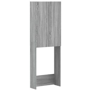 vidaXL Arm&aacute;rio de banheiro ARNHEM Sonoma cinzento 66 x 25,5 x 190 cm