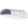 vidaXL Galinheiro de exterior 3x12x2 m a&ccedil;o galvanizado